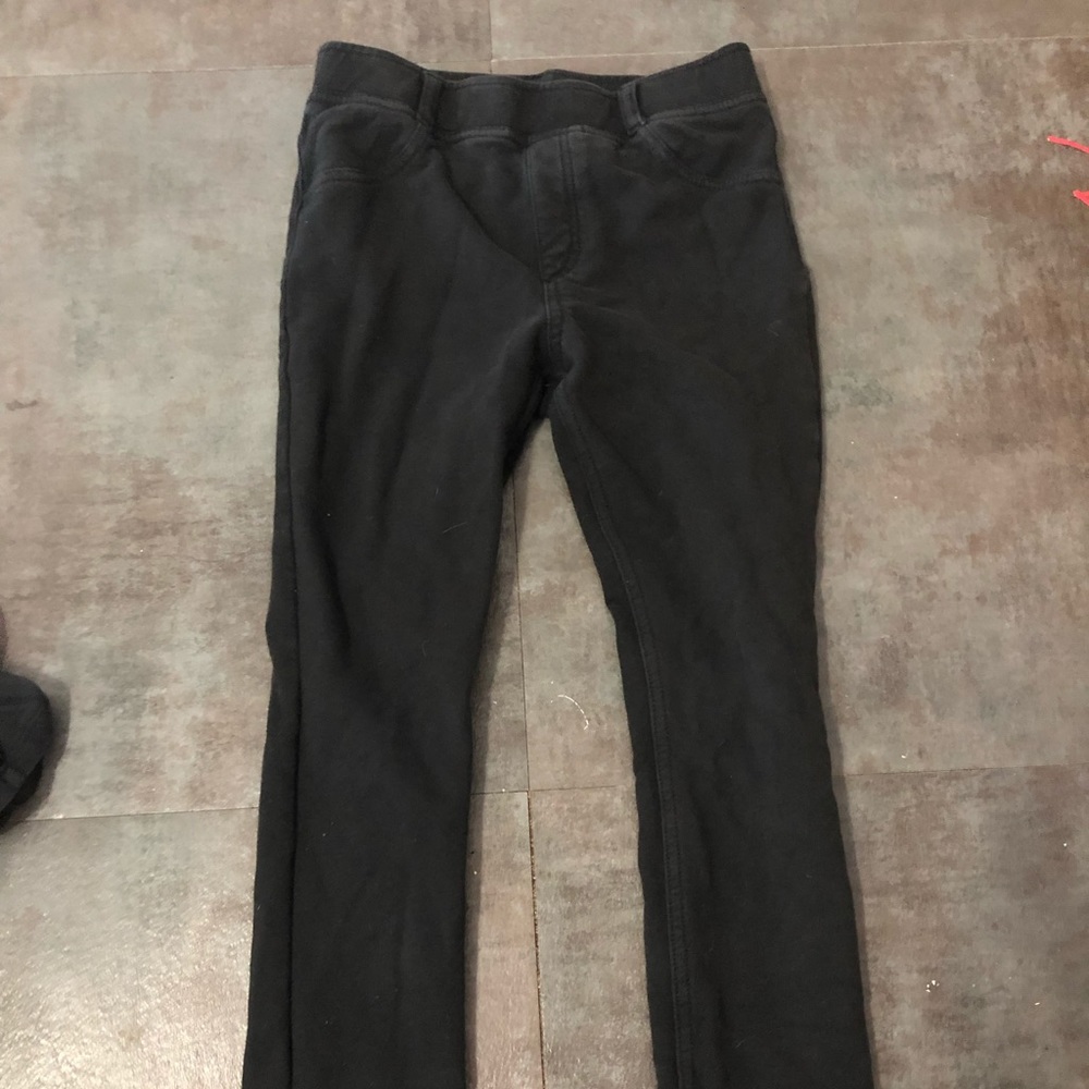 Black jeggings